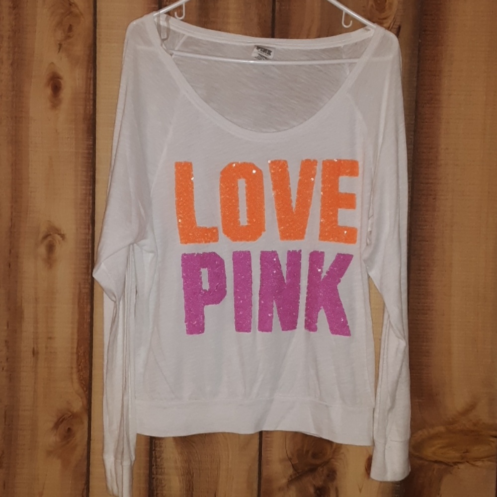 Victoria's Secret sequin long sleeve top